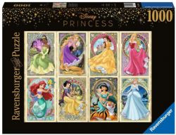 RAVENSBURGER CASSE-TÊTE 1000 PIÈCES - DISNEY PRINCESSES ART NOUVEAU #12000497